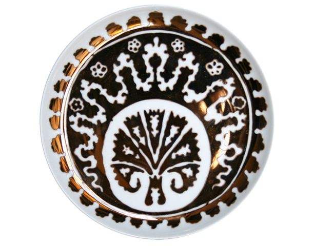 Ottoman damasc plate