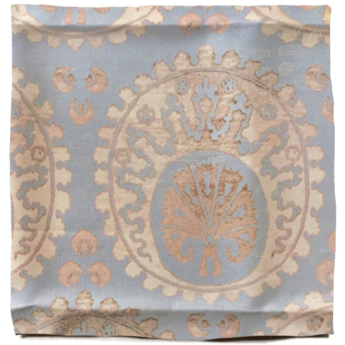 VENICE OTTOMAN BLUE CIELO