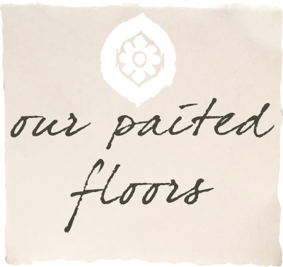our painted floors