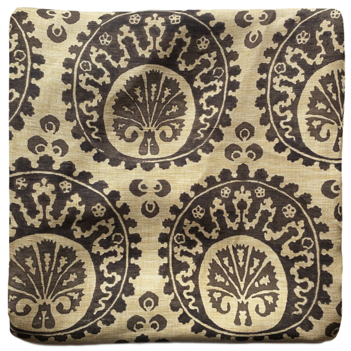 Venice Ottoman Black Trama